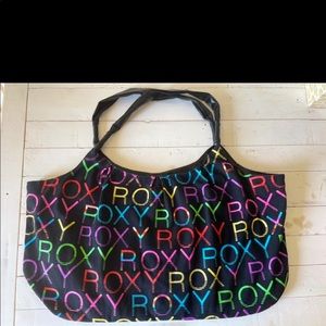 Roxy - Black Beach Tote